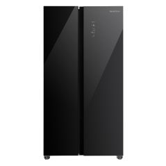 Kastron Refrigerator 800L Black Side By Side Inverter