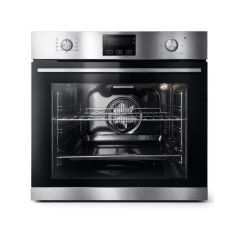 Kastron Oven 60Cm Bi Electric Manual 9-Functions 80L +Fan Silver